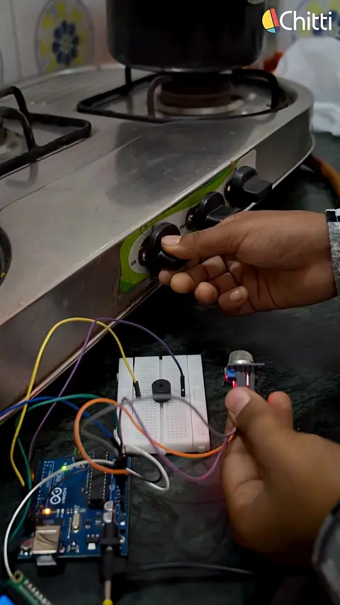 Life-Saving Sensor – No Gas Leakage